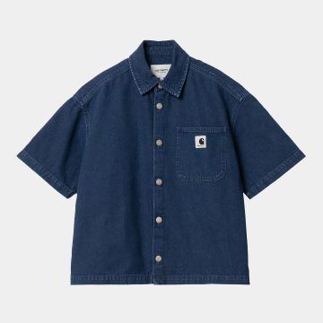 W' S/S Lovilia Shirt - Blue