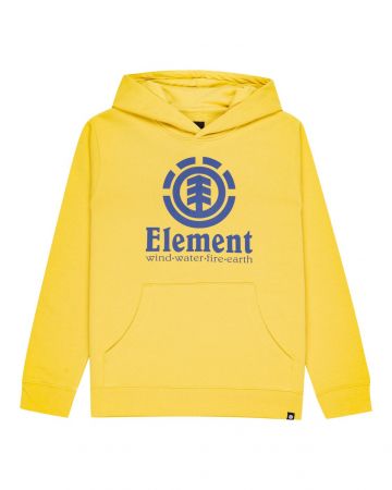 Vertical Hoodie Youth- Yellow